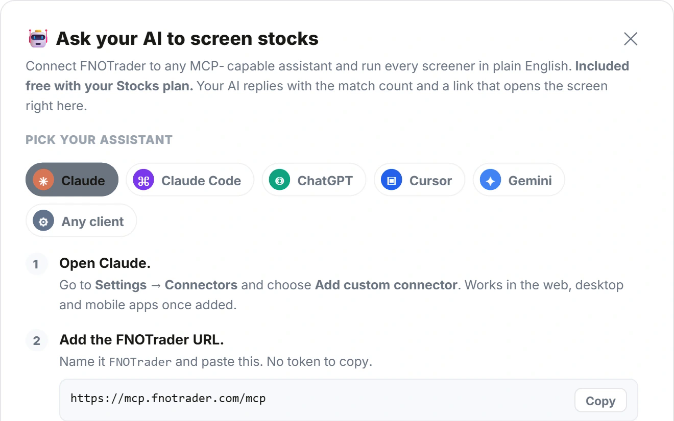 AI stock screener